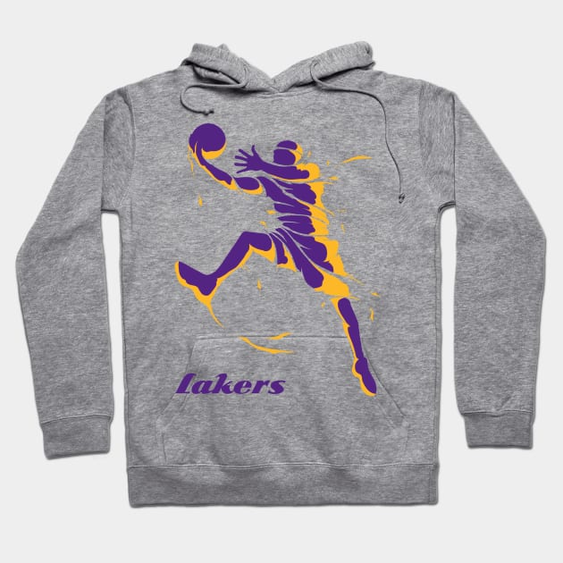 Los Angeles Lakers - NBA Hoodie by info@dopositive.co.uk